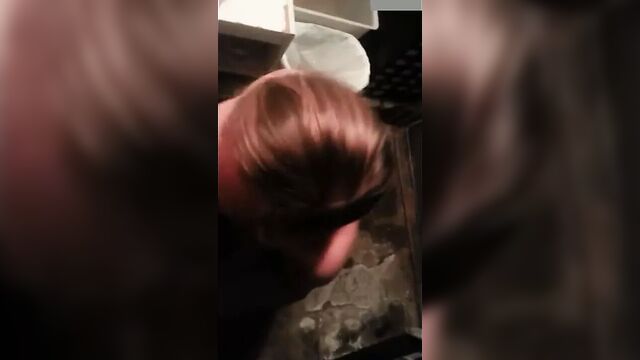 Snuck off and got a blowjob at a party